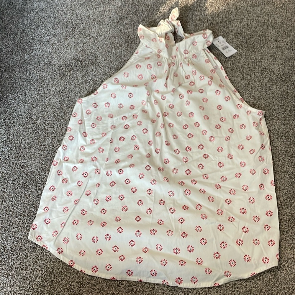 Floral halter